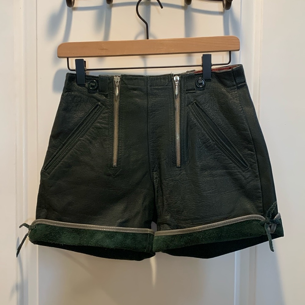 Vintage leather lederhosen